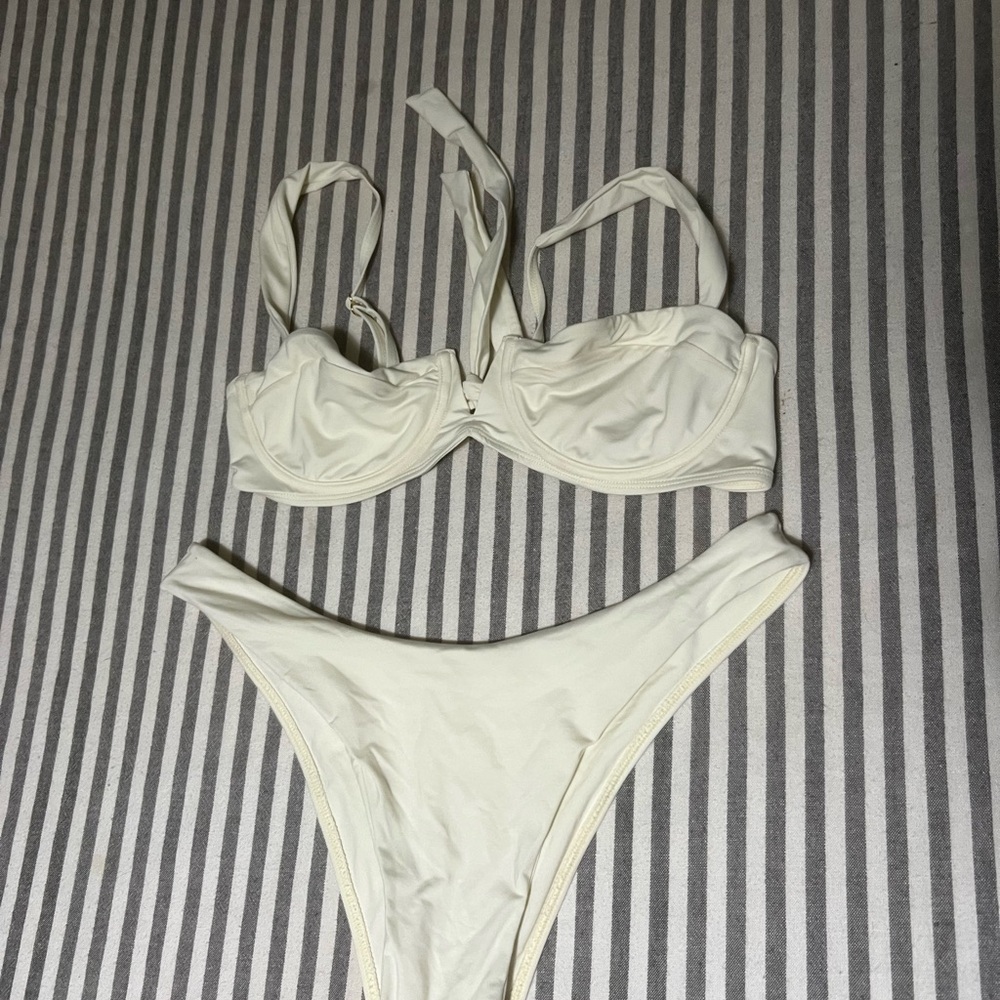 Monday Swimwear Ivory Bikini